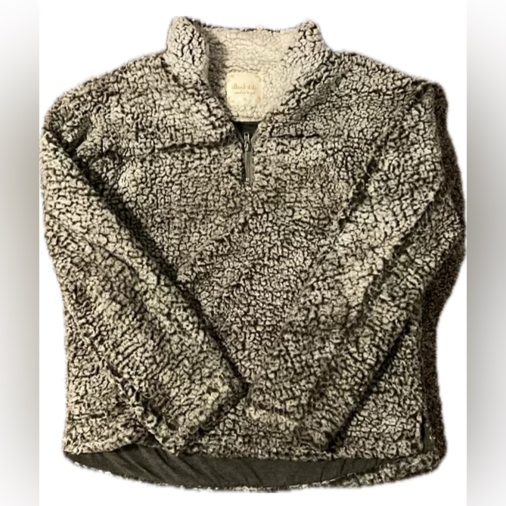 Grey and Black Pullover